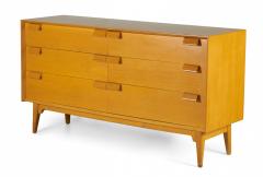 Jens Risom Jens Risom Danish Mid Century Blond Oak 6 Drawer Dresser - 2794522