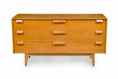 Jens Risom Jens Risom Danish Mid Century Blond Oak 6 Drawer Dresser - 2794540