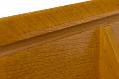 Jens Risom Jens Risom Danish Mid Century Maple Glass Top End Side Tables - 2787750