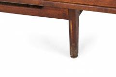 Jens Risom Jens Risom Danish Mid Century Walnut 8 Drawer Dresser Writing Desk - 2793492