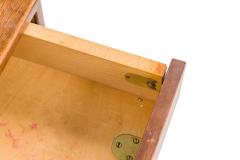 Jens Risom Jens Risom Danish Mid Century Walnut 8 Drawer Dresser Writing Desk - 2793494