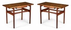 Jens Risom Jens Risom DanishWalnut Single Drawer Console Tables - 2791803