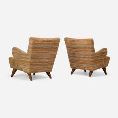 Jens Risom Jens Risom Early lounge chairs model 35 for Knoll Associates - 4393818