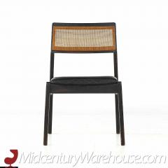 Jens Risom Jens Risom Ebonized Walnut and Cane Playboy Dining Chairs Set of 4 - 3691632