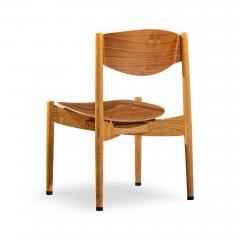 Jens Risom Jens Risom General Purpose Mid Century Walnut Dining Chair Set of 4 - 4560256