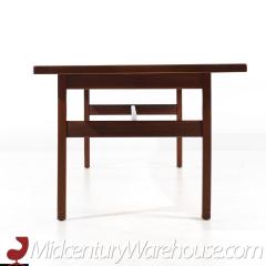 Jens Risom Jens Risom Mid Century 10 Foot Walnut Dining Table - 3691227