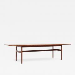 Jens Risom Jens Risom Mid Century 10 Foot Walnut Dining Table - 3710248