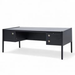 Jens Risom Jens Risom Mid Century Ebonized Walnut Desk - 4355667