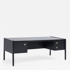 Jens Risom Jens Risom Mid Century Ebonized Walnut Desk - 4355821