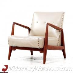 Jens Risom Jens Risom Mid Century Model U430 Walnut Lounge Chair - 3358913