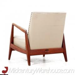 Jens Risom Jens Risom Mid Century Model U430 Walnut Lounge Chair - 3358926