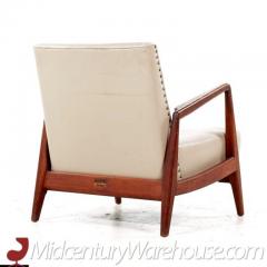 Jens Risom Jens Risom Mid Century Model U430 Walnut Lounge Chair - 3358986