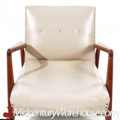 Jens Risom Jens Risom Mid Century Model U430 Walnut Lounge Chair - 3358994