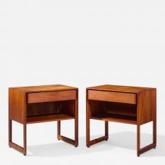 Jens Risom Jens Risom Mid Century Nightstands Pair - 4551882