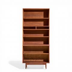 Jens Risom Jens Risom Mid Century Walnut 2 Piece Bookcase - 4562047