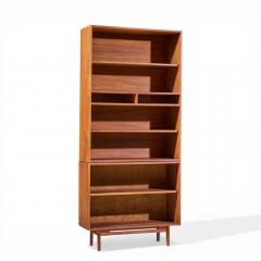 Jens Risom Jens Risom Mid Century Walnut 2 Piece Bookcase - 4562053