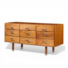 Jens Risom Jens Risom Mid Century Walnut 9 Drawer Dresser Credenza - 4550829