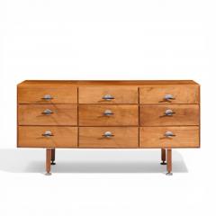 Jens Risom Jens Risom Mid Century Walnut 9 Drawer Dresser Credenza - 4550831