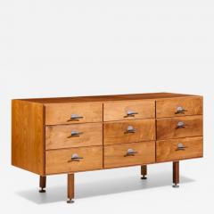 Jens Risom Jens Risom Mid Century Walnut 9 Drawer Dresser Credenza - 4551898