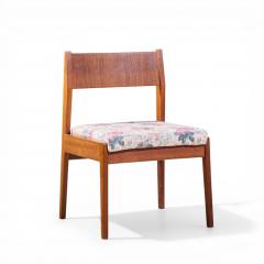 Jens Risom Jens Risom Mid Century Walnut Dining Chairs Set of 6 - 4551751