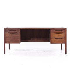 Jens Risom Jens Risom Mid Century Walnut Executive Desk - 3837435