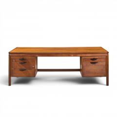 Jens Risom Jens Risom Mid Century Walnut Executive Desk - 4610314