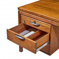 Jens Risom Jens Risom Mid Century Walnut Executive Desk - 4610319