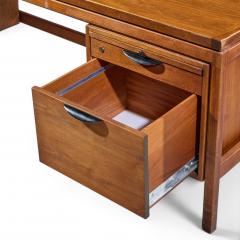 Jens Risom Jens Risom Mid Century Walnut Executive Desk - 4610321