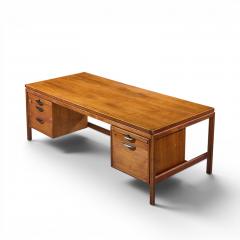 Jens Risom Jens Risom Mid Century Walnut Executive Desk - 4610322
