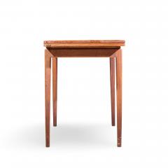 Jens Risom Jens Risom Mid Century Walnut Flip Top Console Dining Table - 4551031