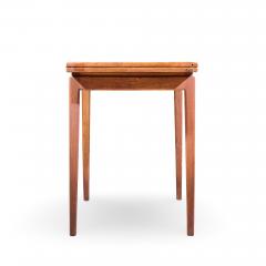 Jens Risom Jens Risom Mid Century Walnut Flip Top Console Dining Table - 4551033