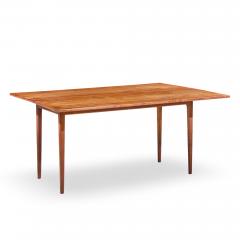 Jens Risom Jens Risom Mid Century Walnut Flip Top Console Dining Table - 4551035