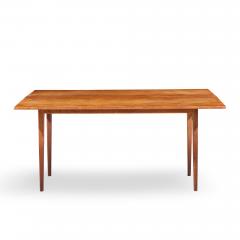 Jens Risom Jens Risom Mid Century Walnut Flip Top Console Dining Table - 4551036