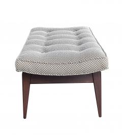 Jens Risom Jens Risom Mid Century Walnut Floating Bench - 4097742