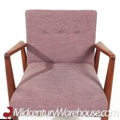 Jens Risom Jens Risom Mid Century Walnut Lounge Chair - 3437031