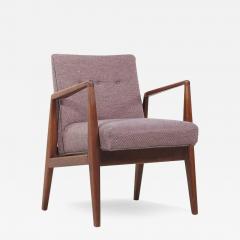 Jens Risom Jens Risom Mid Century Walnut Lounge Chair - 3440157
