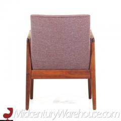 Jens Risom Jens Risom Mid Century Walnut Lounge Chair - 3463175