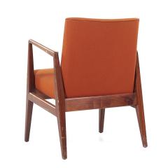 Jens Risom Jens Risom Mid Century Walnut Lounge Chair - 3852499