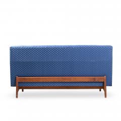 Jens Risom Jens Risom Mid Century Walnut Loveseat Sofa - 4573543