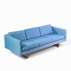 Jens Risom Jens Risom Mid Century Walnut Sofa Pair - 4437200