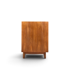 Jens Risom Jens Risom Mid Century Walnut Tambour Door Credenza - 4803780