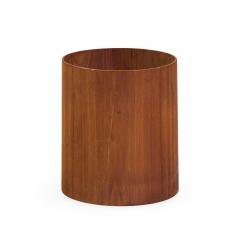 Jens Risom Jens Risom Mid Century Walnut Waste Basket - 4683191