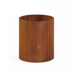 Jens Risom Jens Risom Mid Century Walnut Waste Basket - 4683192