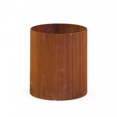 Jens Risom Jens Risom Mid Century Walnut Waste Basket - 4683193