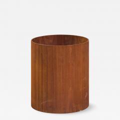 Jens Risom Jens Risom Mid Century Walnut Waste Basket - 4683351