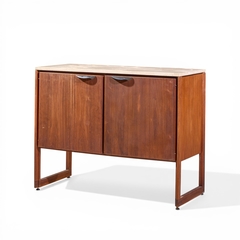 Jens Risom Jens Risom Mid Century Walnut and Marble Top Credenza - 4730155