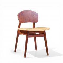 Jens Risom Jens Risom Model C 275 Mid Century Walnut Dining Chairs Set of 4 - 4552537