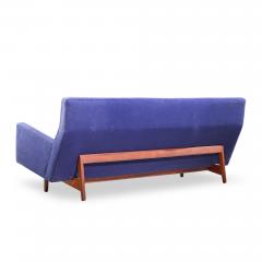 Jens Risom Jens Risom Model U 150 Mid Century Walnut Bracket Back Sofa - 4601824