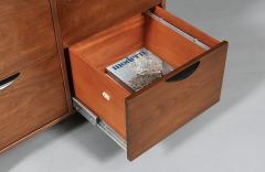 Jens Risom Jens Risom Walnut Filing Cabinet - 4657378