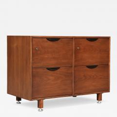 Jens Risom Jens Risom Walnut Filing Cabinet - 4658571